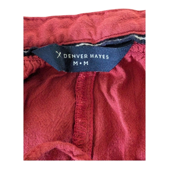 Denver Hayes Red Top. Size M. - Picture 3 of 5